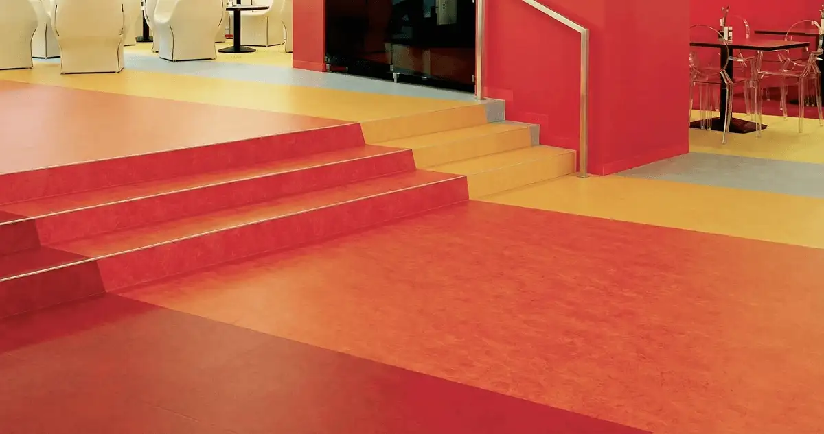 Snack bar with beautiful professionally installed linoleum flooring in Columbus, GA